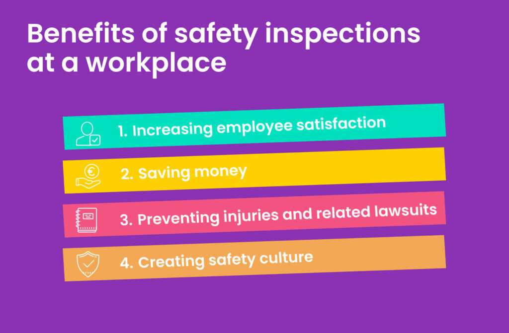 Benefits of safety inspections