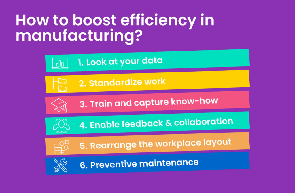 How to improve production efficiency in manufacturing | Resco