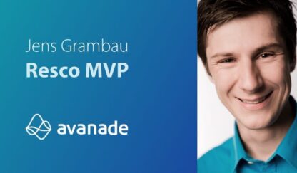 Entretien avec le nouveau MVP de Resco – Jens Grambau d’Avanade