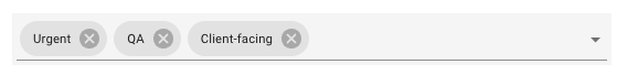 PCF Multiselect Dropdown Project management detail
