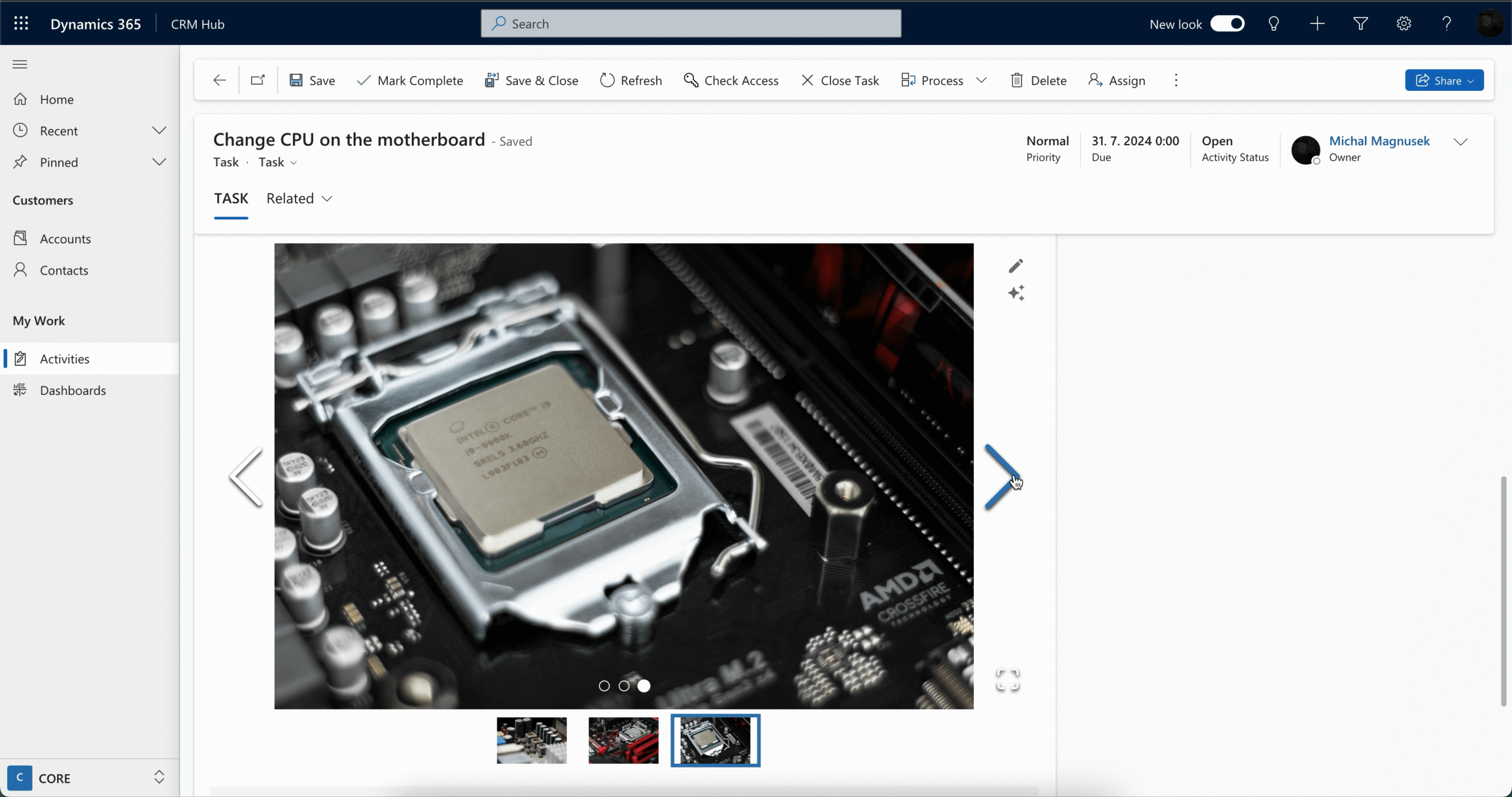 PCF Image Gallery All users detail