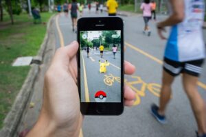 Pokémon Go as an example of augmented reality