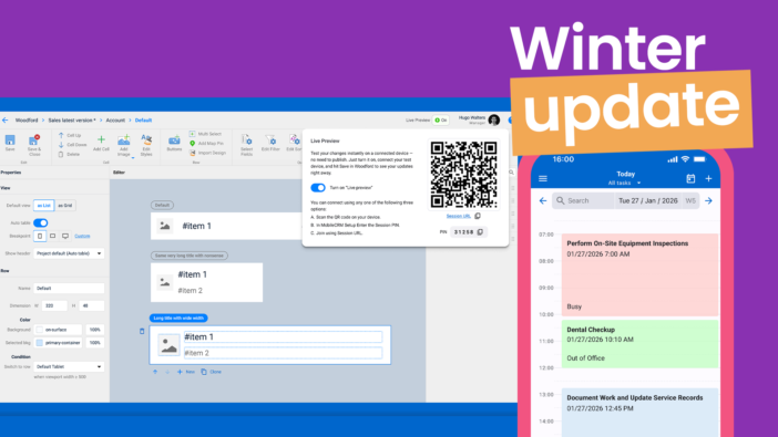 Winter update 2026: Standalone Questionnaire Player and Live Preview mode