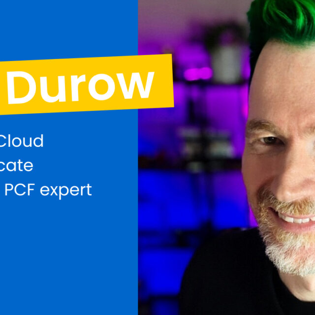 scott durow expert tips on pcf controls