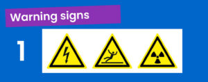 Warning signs