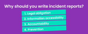four reasons to document workplace accident